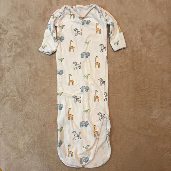 Carter’s & Garanimals Newborn Baby Boy Sleepwear Bundle | Zoo Animal & Bulldog F - Picture 2 of 10